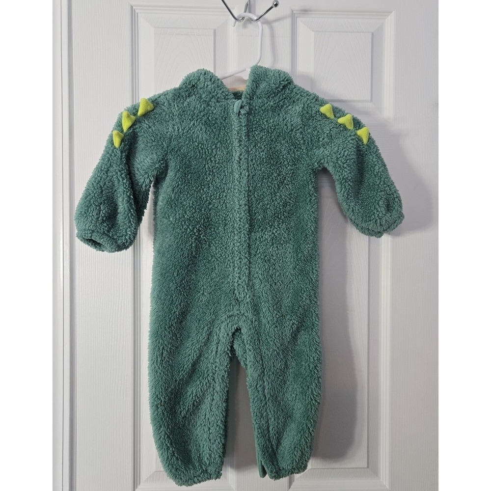 Old Navy Infant One Piece Hoodie Size 18-24M G Monster Ones.